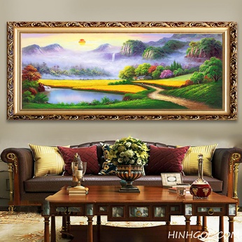 Oil Painting Landscape Art File - D1006-6