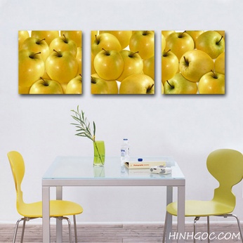 Picture file of 3 golden apples - HG304