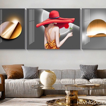 Modern Crystal Wall Hanging Art File -HQ-153