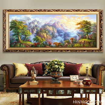 Oil Painting Landscape Art File - D1006-4