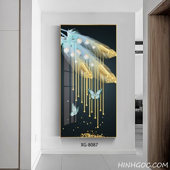 Modern Abstract Vertical Art File - XG-8087