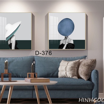 Modern Abstract Art File - Set of 2 Pieces - D-376