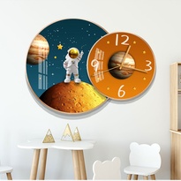 Astronaut Space Clock Art Files - OP25134140