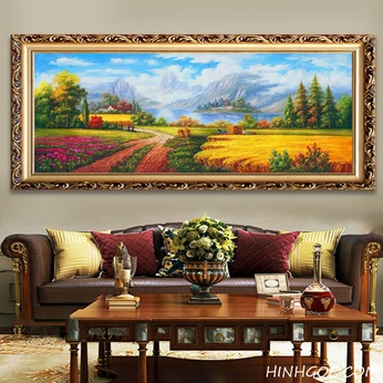 Oil Painting Landscape Art File - D1006-7