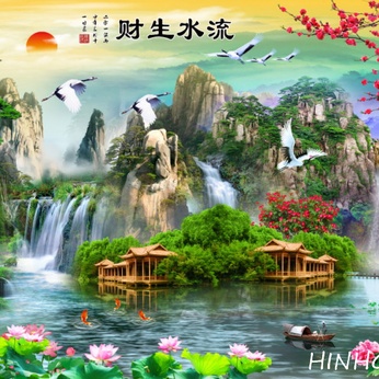 Picturesque Landscape Art File - 3SIFJ43