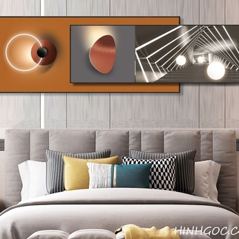 Modern Abstract Framed Art File - HQ-375