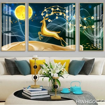 Modern Crystal Wall Hanging Art File -HQ-686