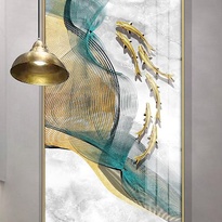 Light Luxury Nordic Entrance Creative Decorative Painting