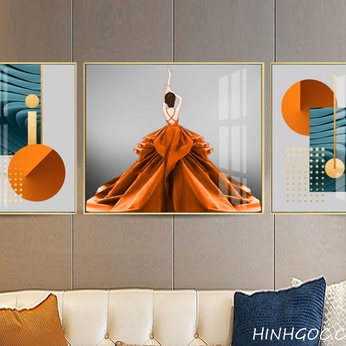 Modern Crystal Wall Hanging Art File -HQ-075