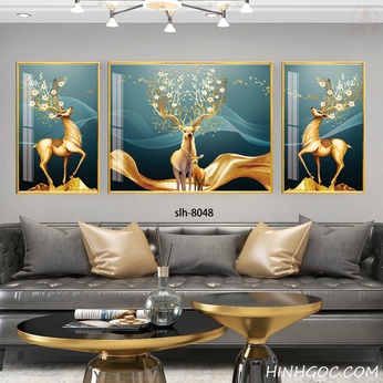 Modern Deer Painting File - OP23823207