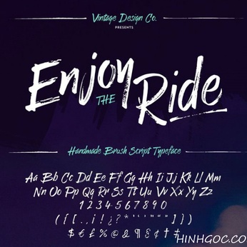 Enjoy the Ride Fonts