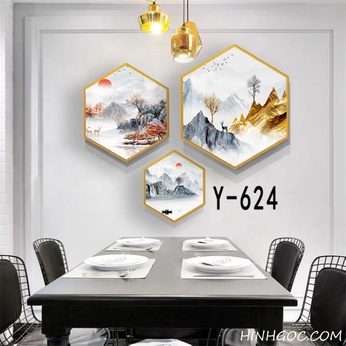 Modern Hexagonal Art File - Y-624