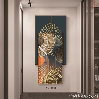 Modern Abstract Vertical Art File - XG-4010