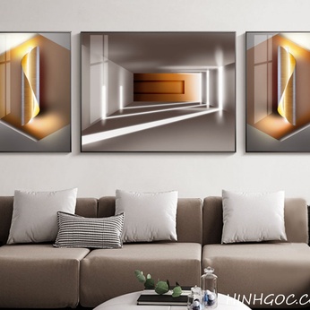 Modern Crystal Wall Hanging Art File -HQ-108