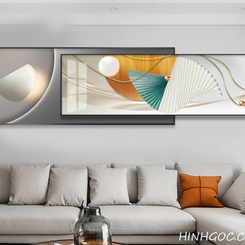 Modern Abstract Framed Art File - HQ-387