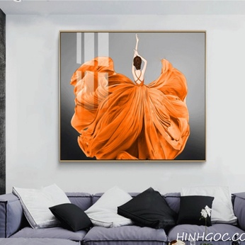 Orange Hermes fashion art file - OP23850857