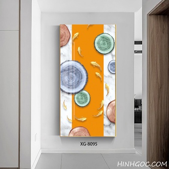 Modern Abstract Vertical Art File - XG-8095