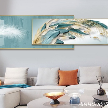 Modern Abstract Framed Art File - HQ-385