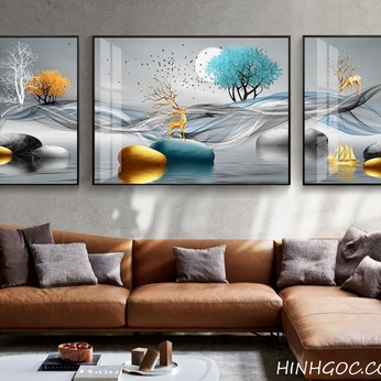 Modern Crystal Wall Hanging Art File -HQ-655