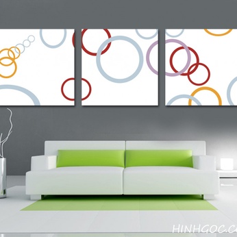 Circle art set file on white background - HG304_11