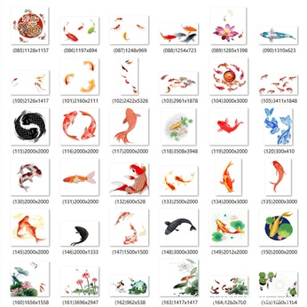 Free download 85 high quality PNG carp images - F108