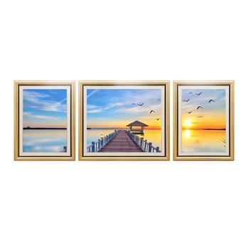 Sunset landscape picture file on the sea - HG1047