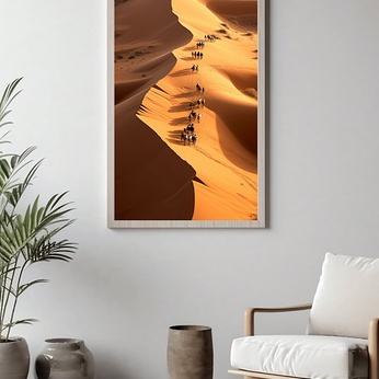 Desert Desert Landscape Decorative Painting