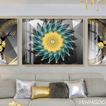 Modern Crystal Wall Hanging Art File -HQ-599