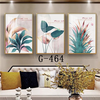 Modern abstract triptych file - G-464