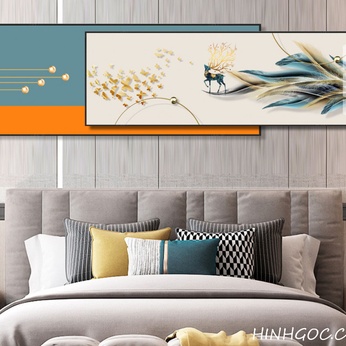 Modern Abstract Framed Art File - HQ-384