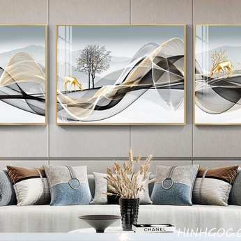 Modern Crystal Wall Hanging Art File -HQ-057