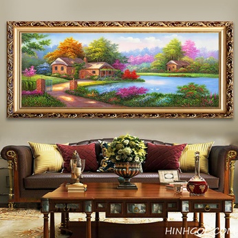 Oil Painting Landscape Art File - D1006-48