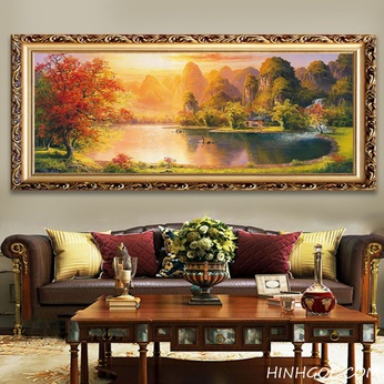 Oil Painting Landscape Art File - D1006-14