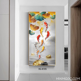 Modern Abstract Vertical Art File - XG-8105