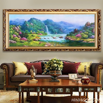 Oil Painting Landscape Art File - D1006-30