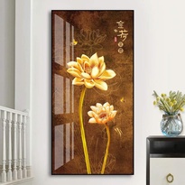 File of Yellow Lotus Paintings - XG-3262