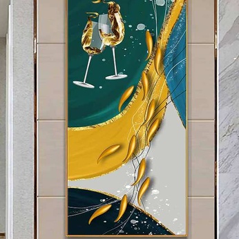 Year after year there are modern decorative paintings