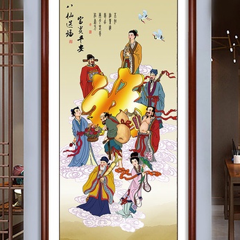Eight Immortals cross the sea, each reveals its divine powers