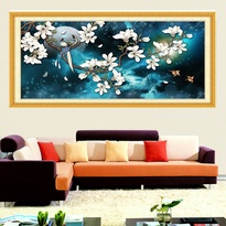 White Magnolia Painting File - OP19263151