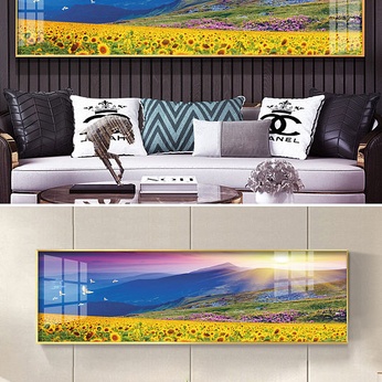 Modern Beautiful Sunflower Landscape Decorative Painting