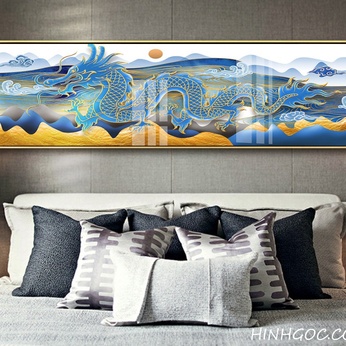 Blue dragon painting file - DV0001