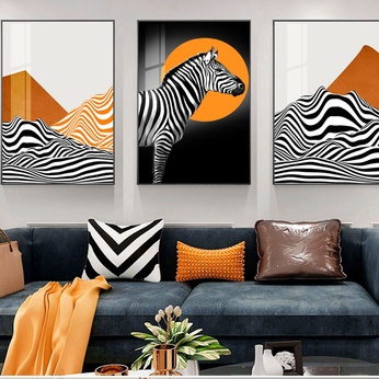 Set of 3 Modern Abstract Art Files - HQ-484