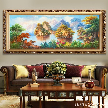 Oil Painting Landscape Art File - D1006-3