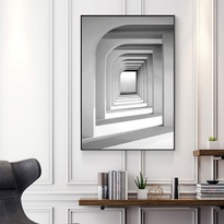 Abstract architectural painting file - PLT-S-1751