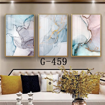 Modern abstract triptych file - G-459