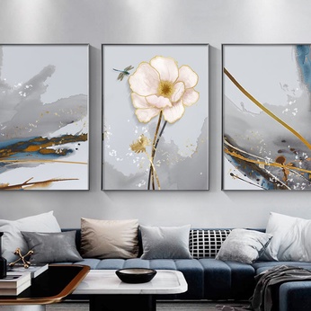 Set of 3 Modern Abstract Art Files - HQ-473