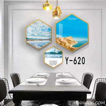 Modern Hexagonal Art File - Y-620