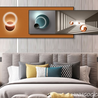 Modern Abstract Framed Art File - HQ-376