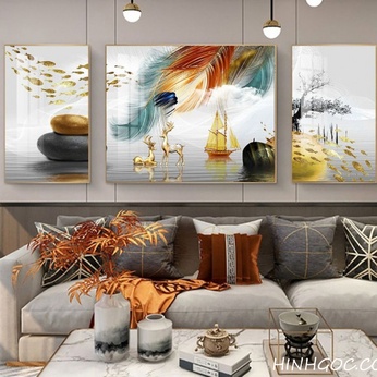 Modern Crystal Wall Hanging Art File -HQ-651