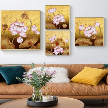 Downloadable Pink Lotus Flower Series Art File - S023